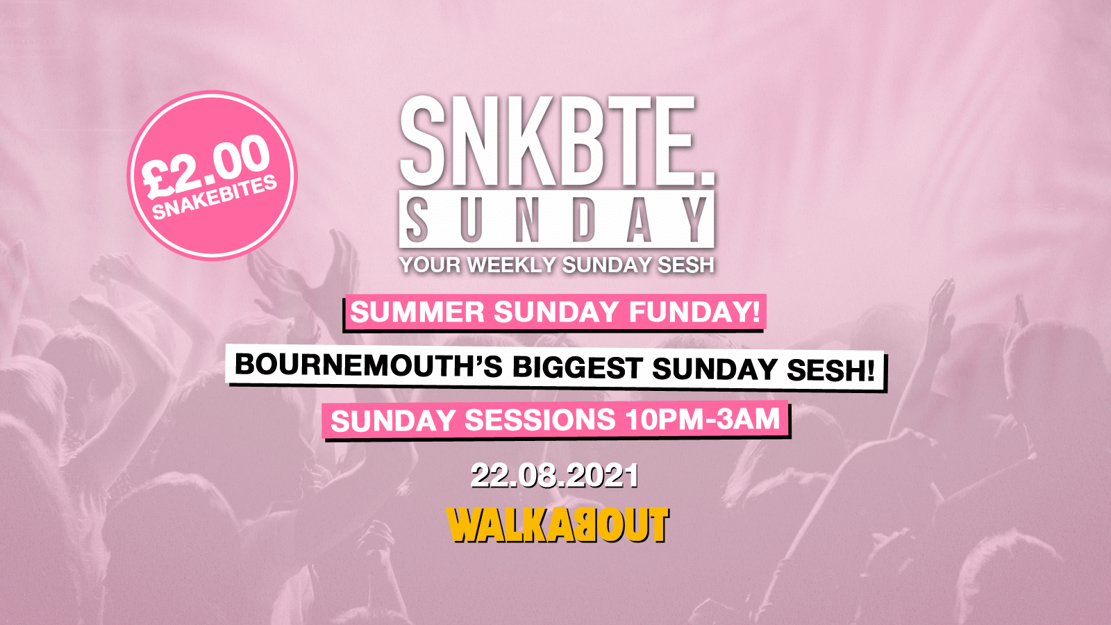 Snakebite Sundays @Walkabout // Summer Sunday Funday