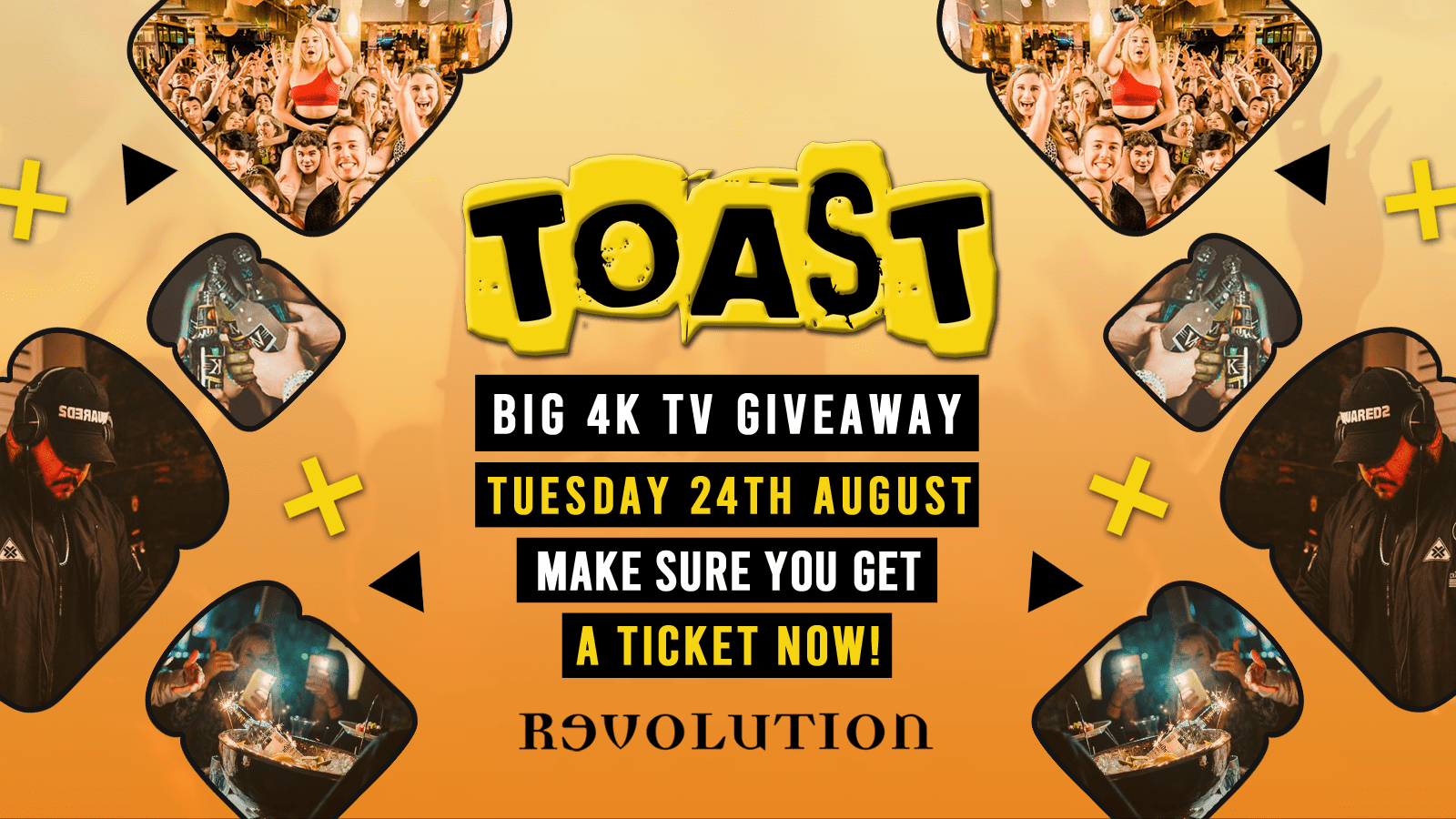 Toast • TV Giveaway • Revolution
