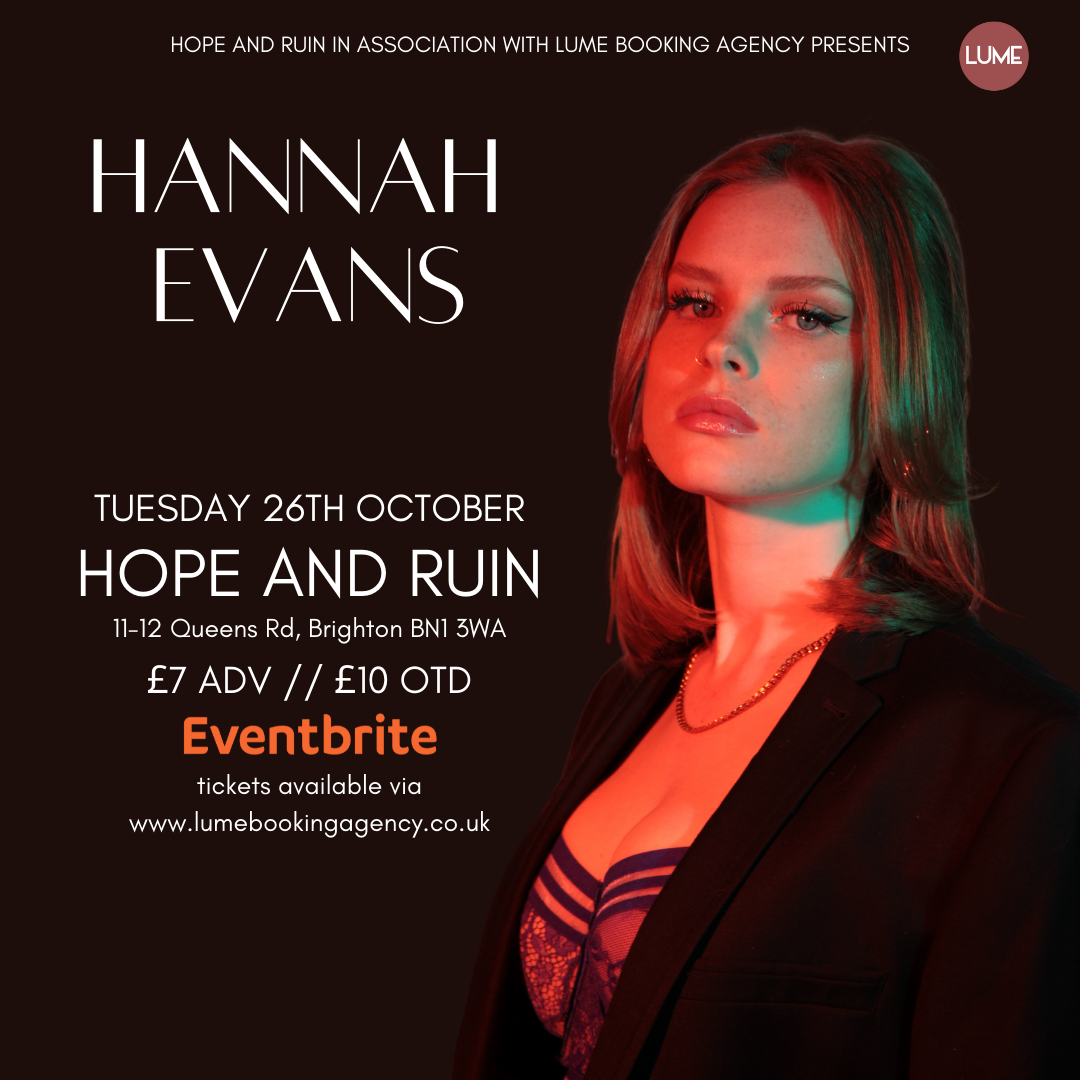 Hannah Evans + Emma Kelly + Supports
