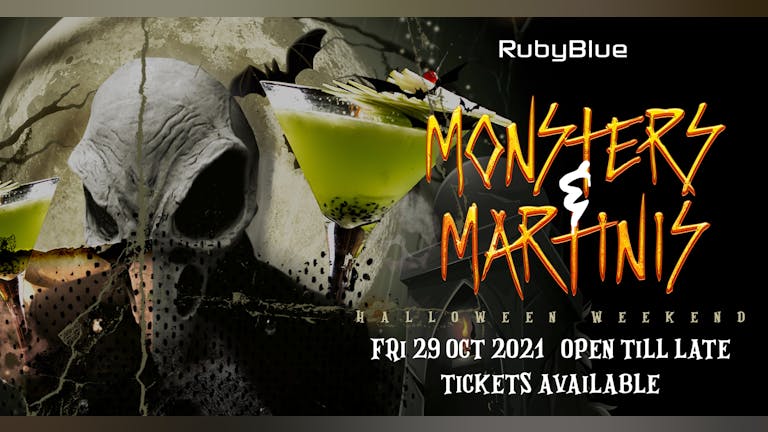 MONSTERS & MARTINIS | Halloween Friday