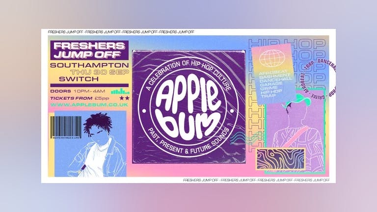 Applebum / Southampton / Freshers Jump Off