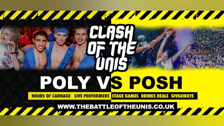 MANCHESTER FRESHERS CLASH OF THE UNIS - MANCHESTER FRESHERS 2021