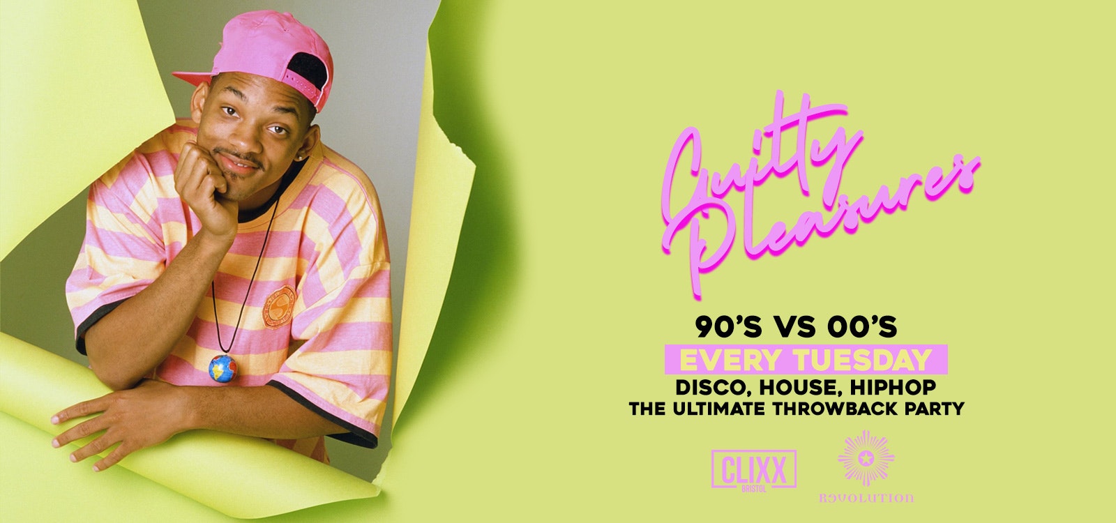 Guilty Pleasures 90’s VS 00’s – The Ultimate Throwback Party!