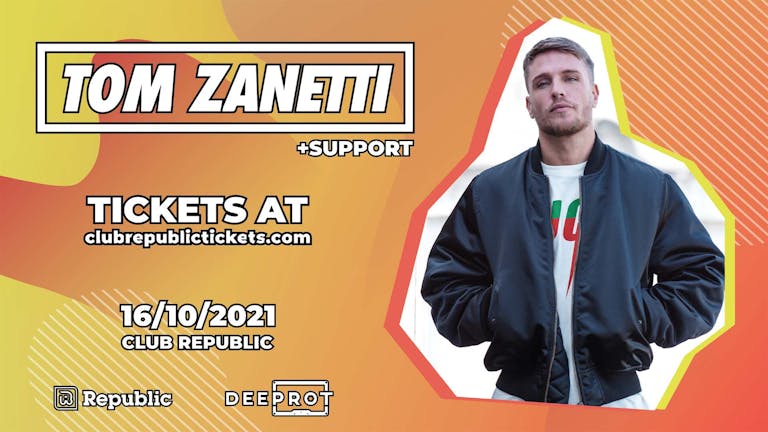 Tom Zanetti + Support | Leicester [Final Release Tickets on Sale Now]
