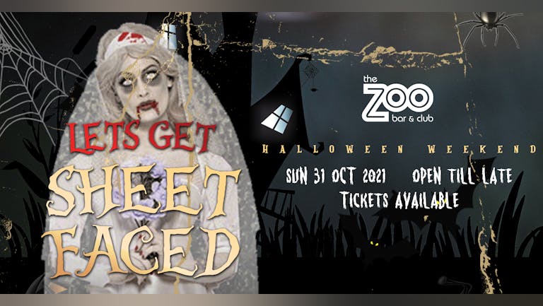 LET'S GET SHEET-FACED | Halloween at Zoo Bar | Saturday