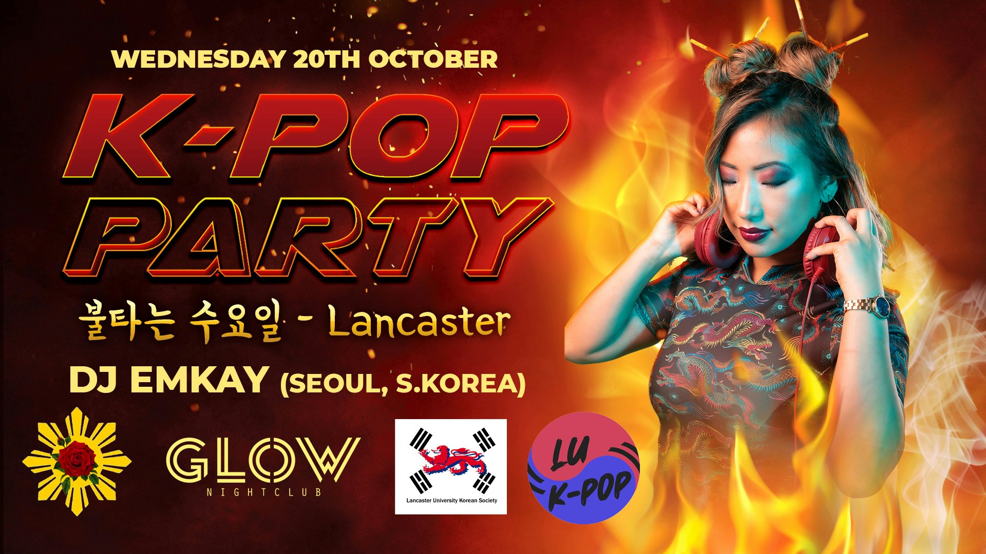 K-Pop Party Lancaster | Wednesday 20th October