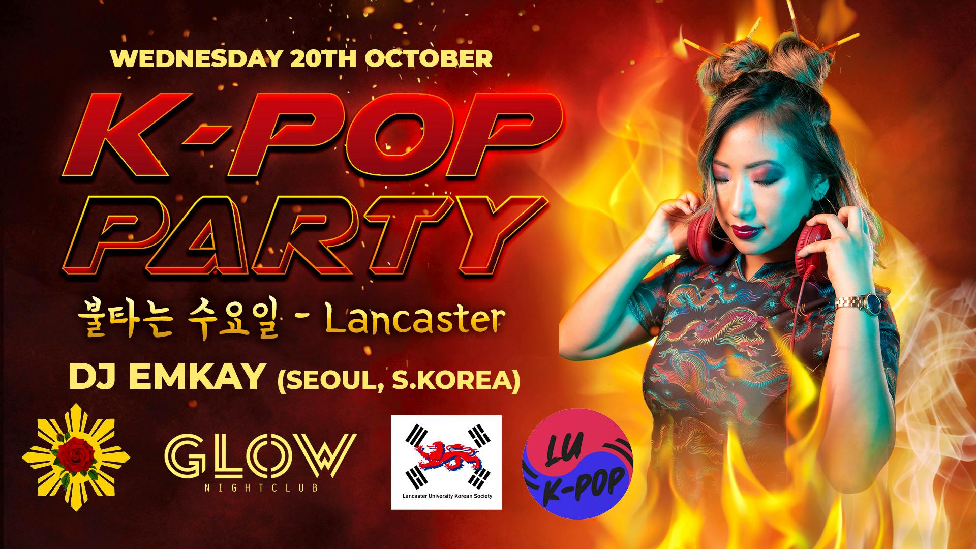 K-Pop Party Lancaster | Wednesday 20th October