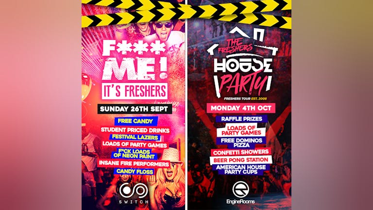 Your Freshers Guide | The COMPLETE Freshers 2021 TOUR - STARTS TONIGHT - Get Your Tickets NOW!