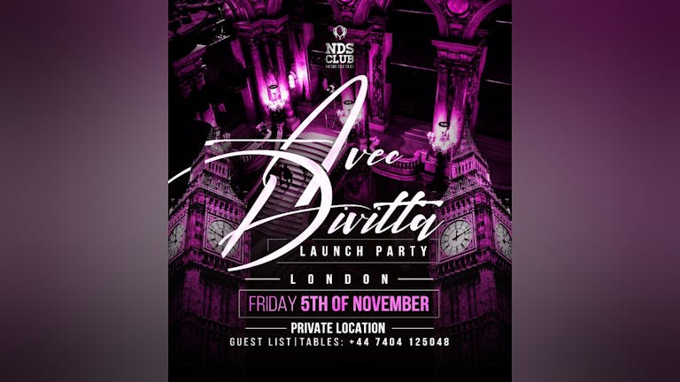  PRIVÉ PARTY LONDON avec DIVITTA nightclub in the heart of West London 