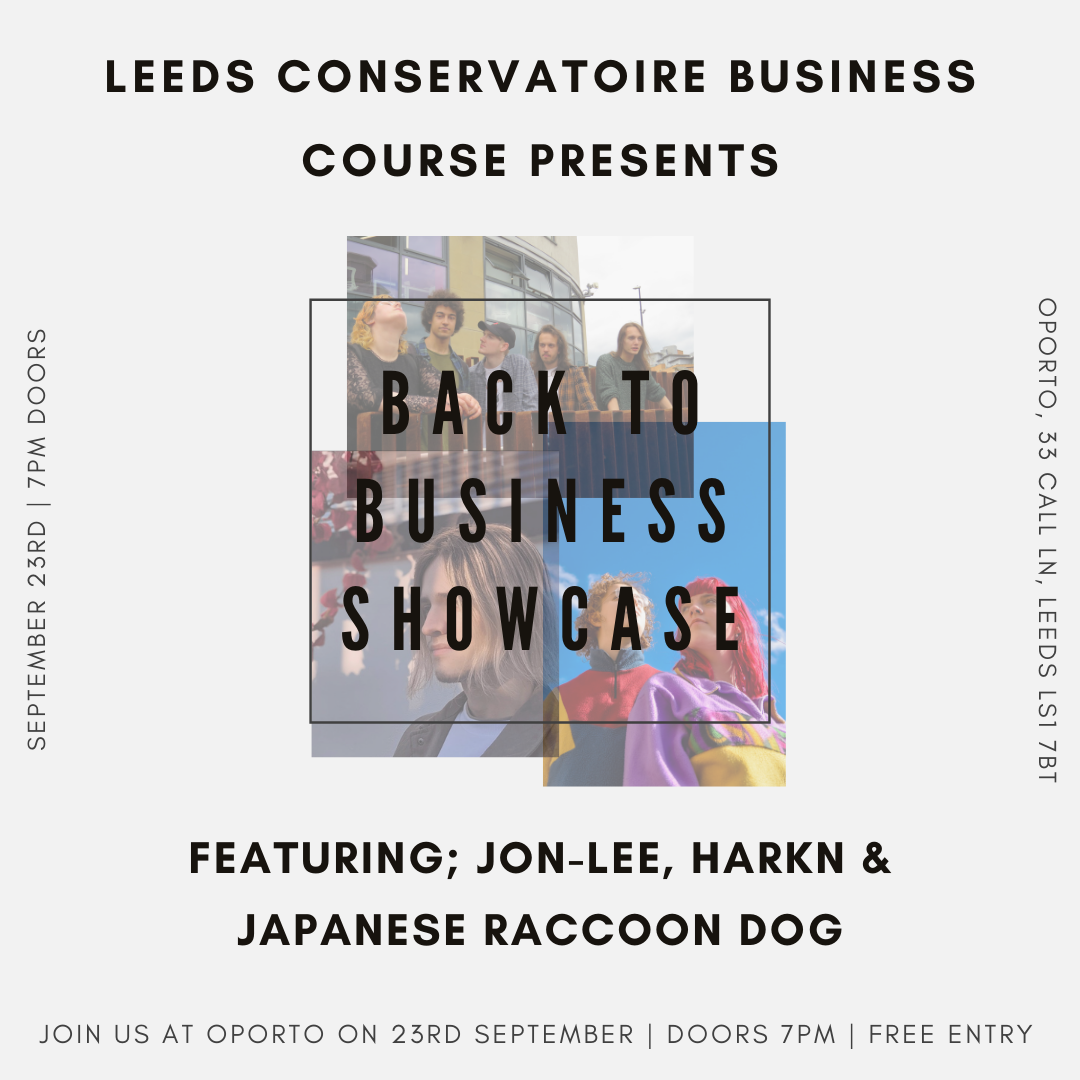 Back to Business showcase – Harkn, Jon-Lee & Japanese Racoon Dog