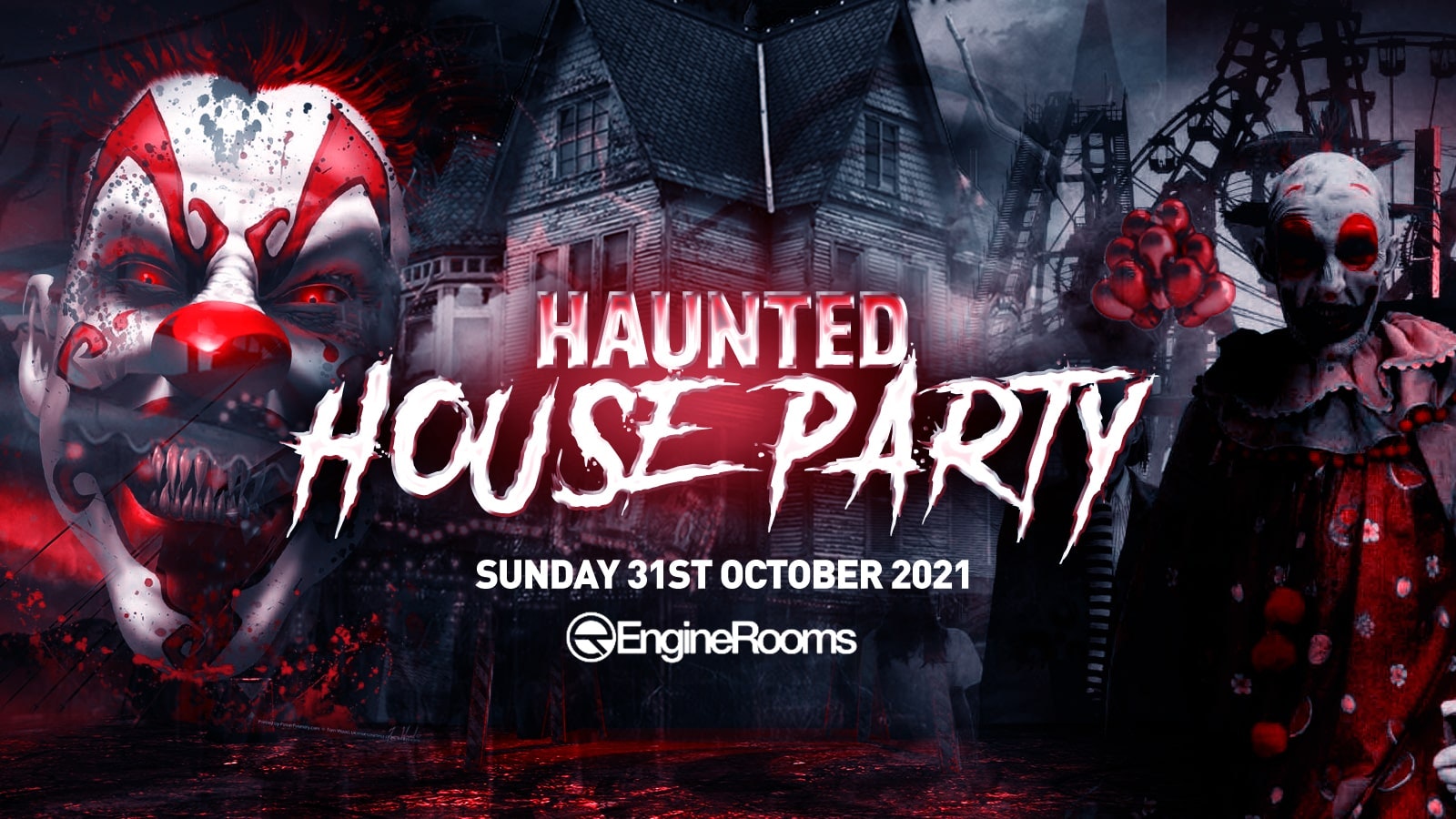 The Haunted House Party | Southampton Halloween 2021 – UNDER 100 TICKETS REMAINING!
