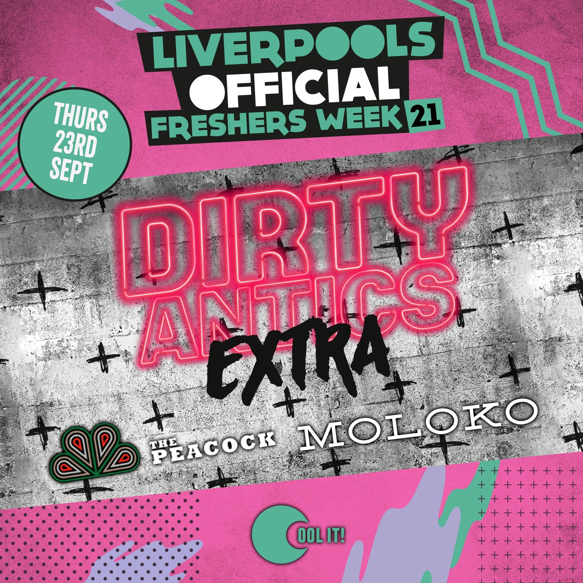 Dirty Antics EXTRA // Peacock & Moloko