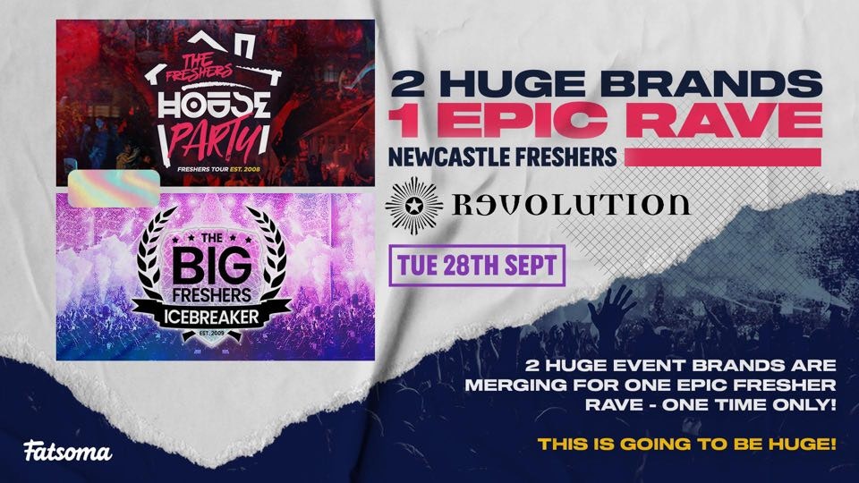 The Freshers House Party | Newcastle Freshers 2021 – First 100 Tickets £1!