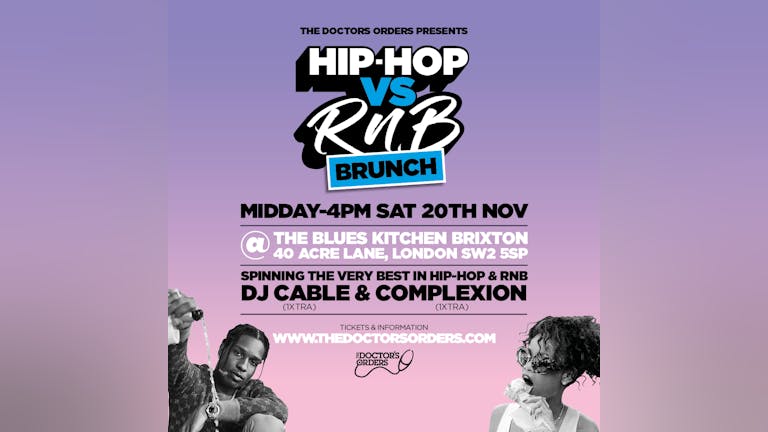 Hip-Hop vs RnB Brunch