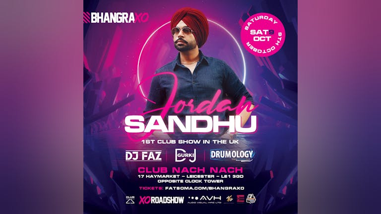 BhangraXO - JORDAN SANDHU LIVE (1ST EVER CLUB SHOW)