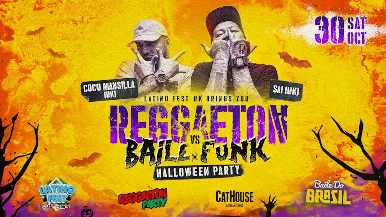 Reggaeton Vs Baile Funk Halloween Party (Tallinn)