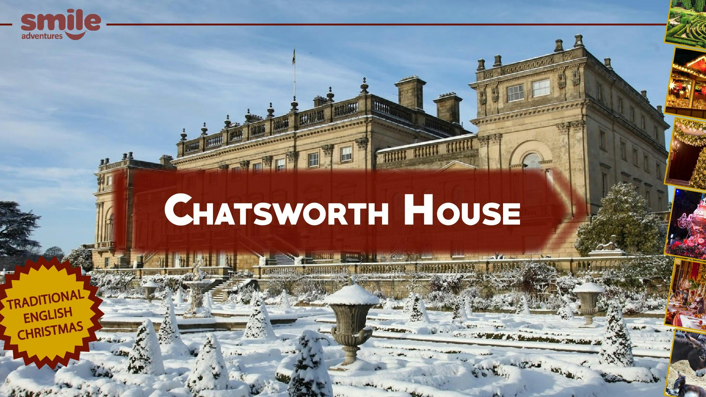 Christmas at Chatsworth House – From Manchester