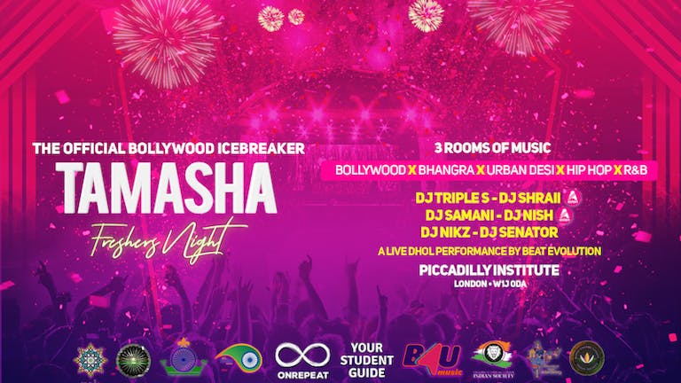 Tamasha Freshers Night 2021 - The Official Bollywood Icebreaker
