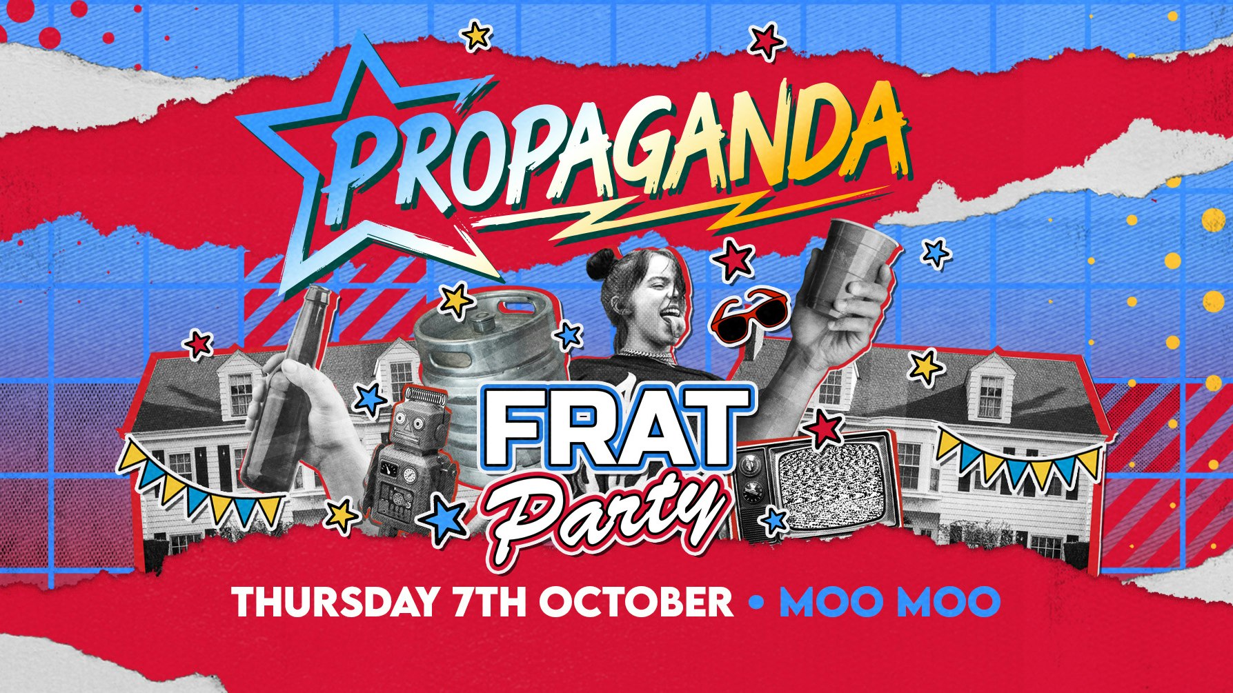 Propaganda Cheltenham – Frat Party!