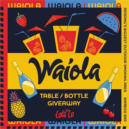 Waiola - Table Giveaway 