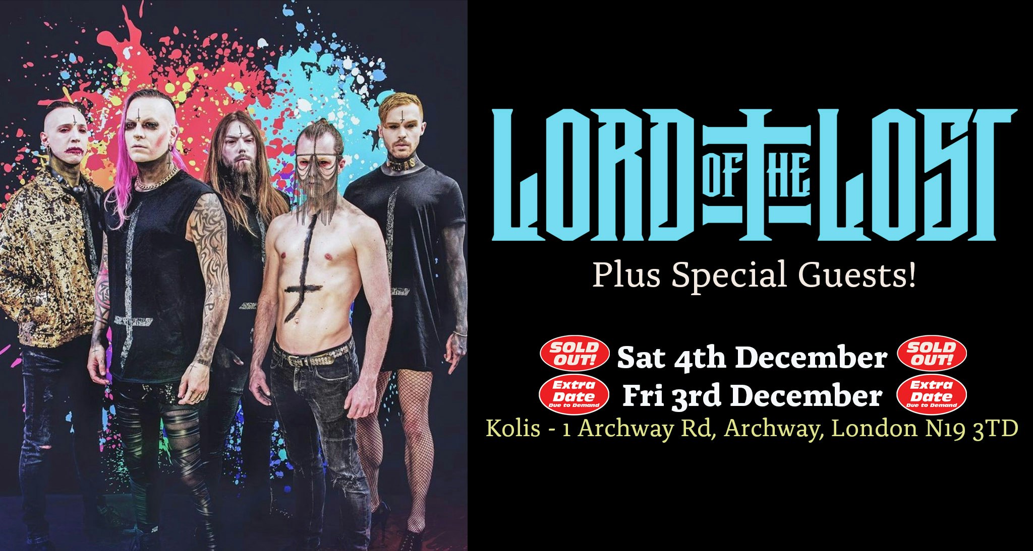 LORD OF THE LOST CANCELLED!
