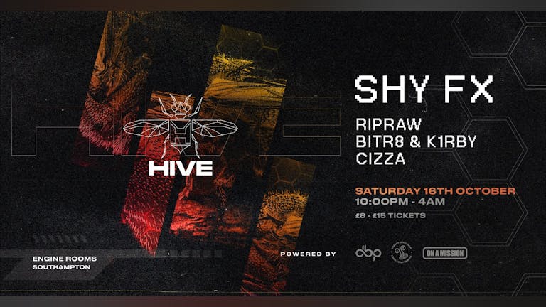 Hive Presents - Shy FX warehouse party 