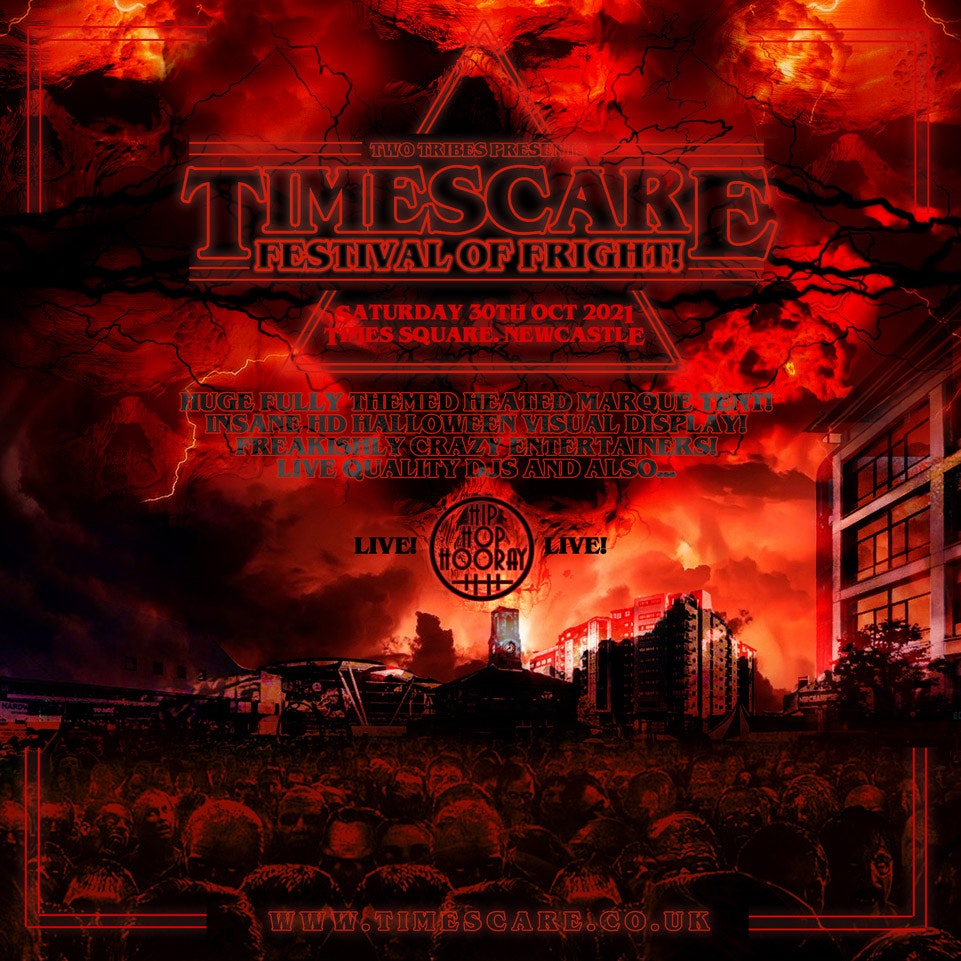 TIMESCARE “The Halloween Festival Of Fright!” – Times Sq. Newcastle