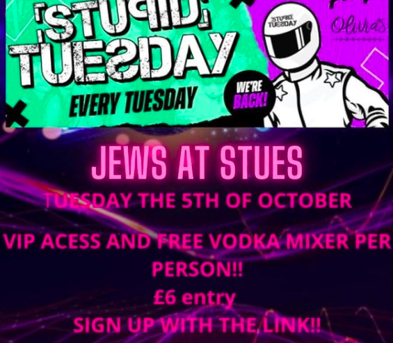 ★ Jews at Stues ★ SOLD OUT