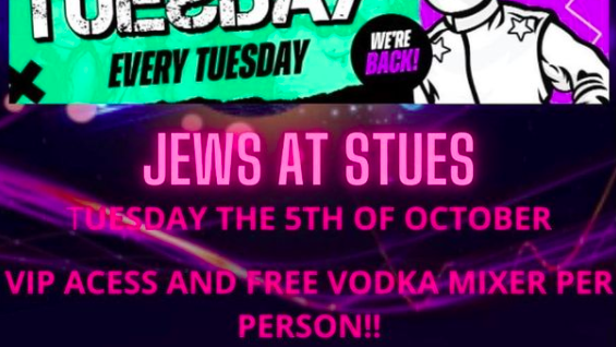 ★ Jews at Stues ★ SOLD OUT