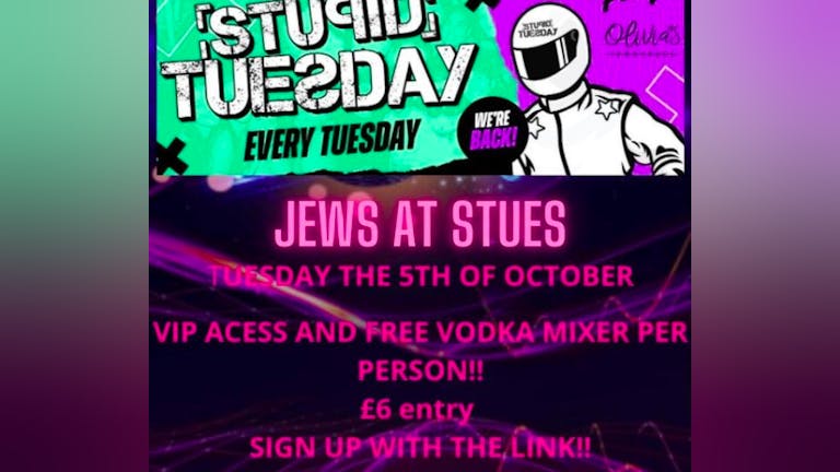 ★ Jews at Stues ★ SOLD OUT