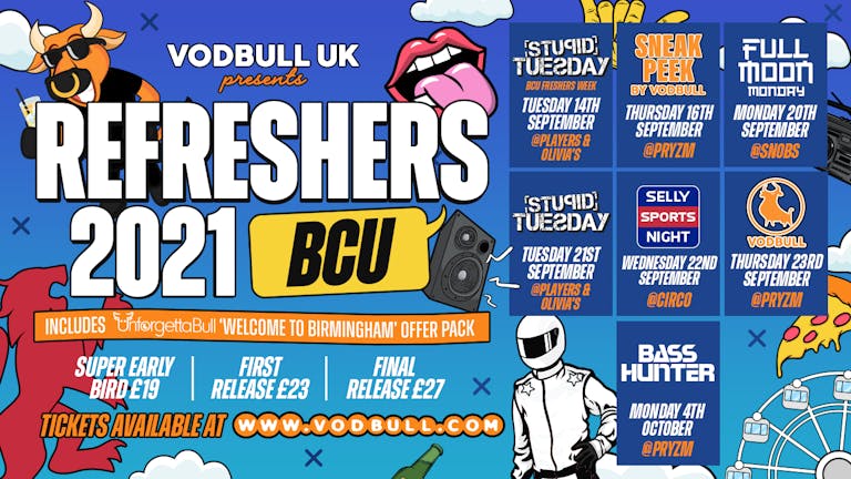 🔥Your BCU Refreshers & Freshers Pack is HERE! 🔥 Birmingham City University 