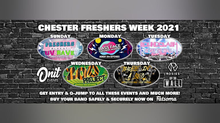 Chester Freshers Week 2021
