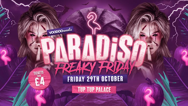 Paradiso Halloween - Freaky Friday