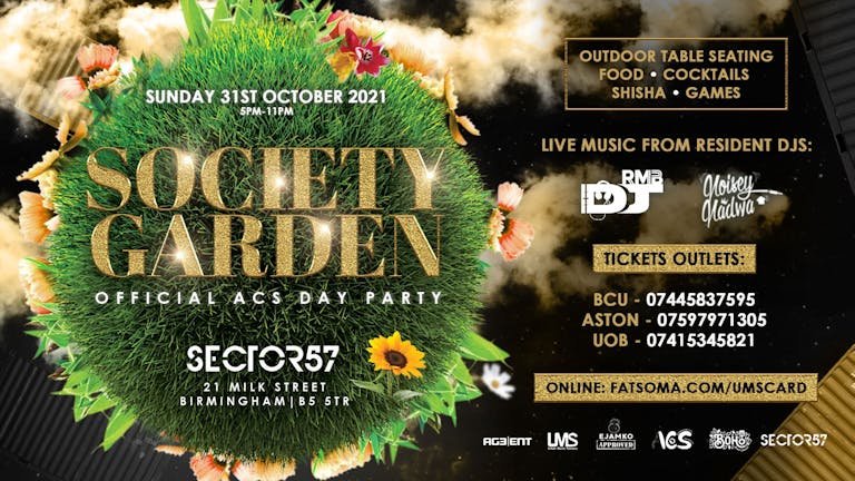 Society Garden - BCU ACS Day Party