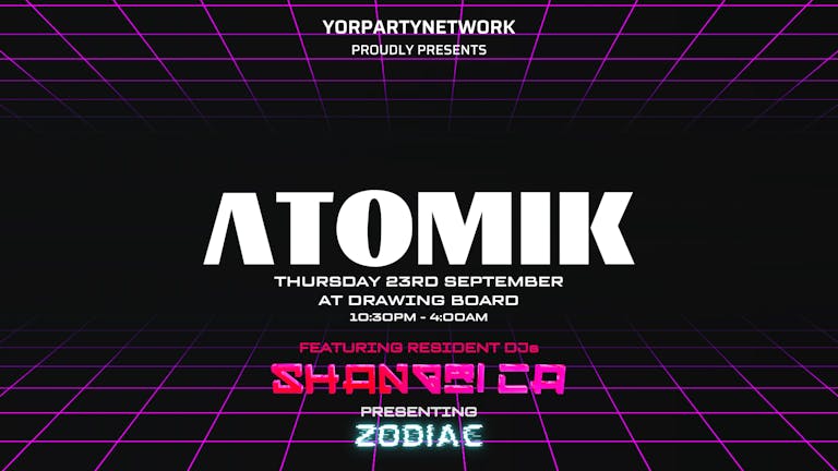 Pre Freshers - Atomik Thursdays at Drawing Board & BlueBox - Opening Night