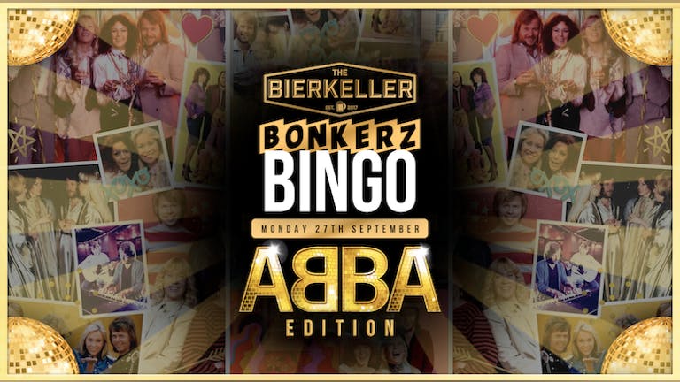 Bonkerz Bingo |  ABBA TAKEOVER