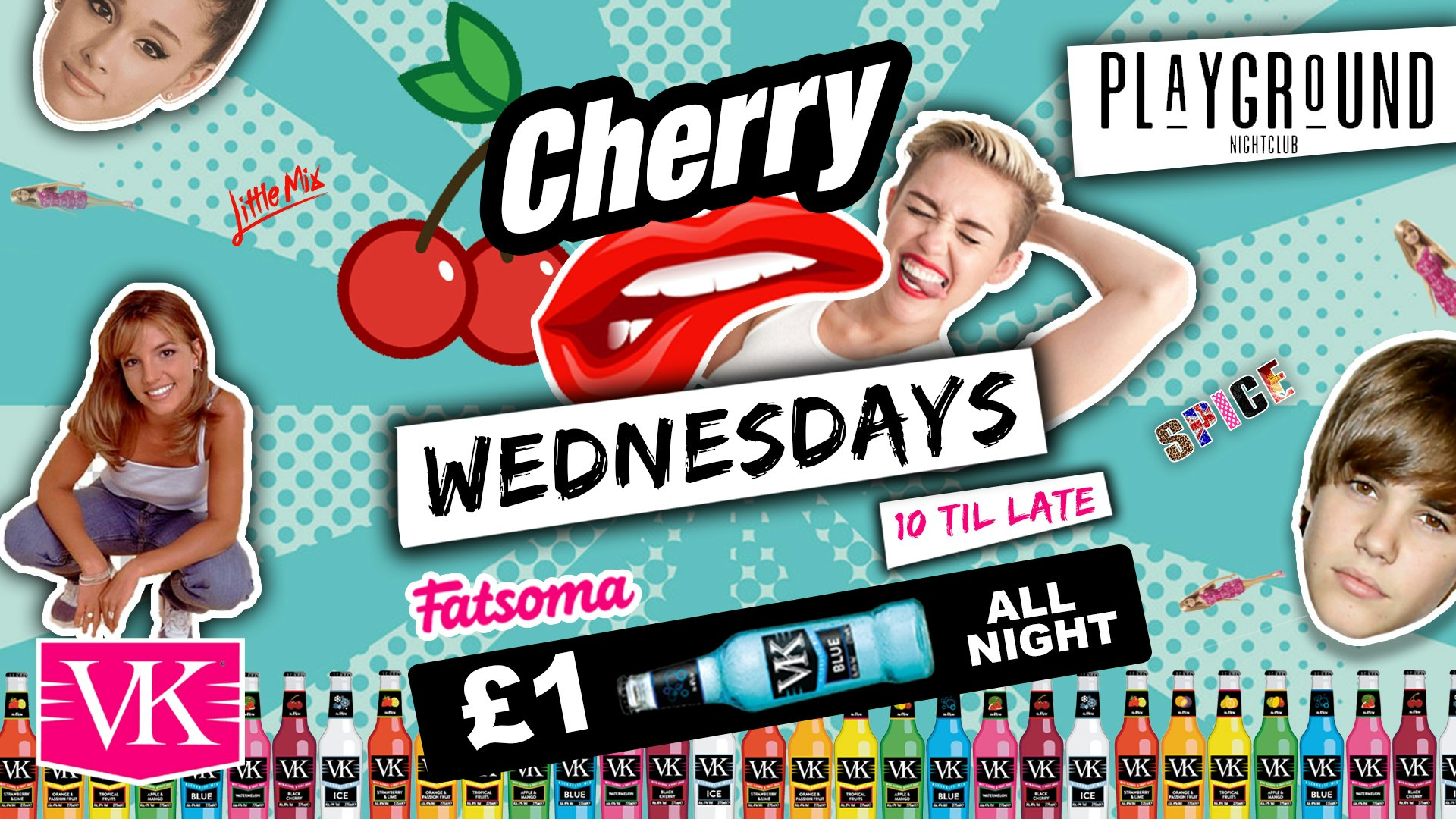 CH🍒RRY WEDNESDAYS  £1 VK’S ALL NIGHT 🤩🤩 Mcr’s Favourite Wednesday !!