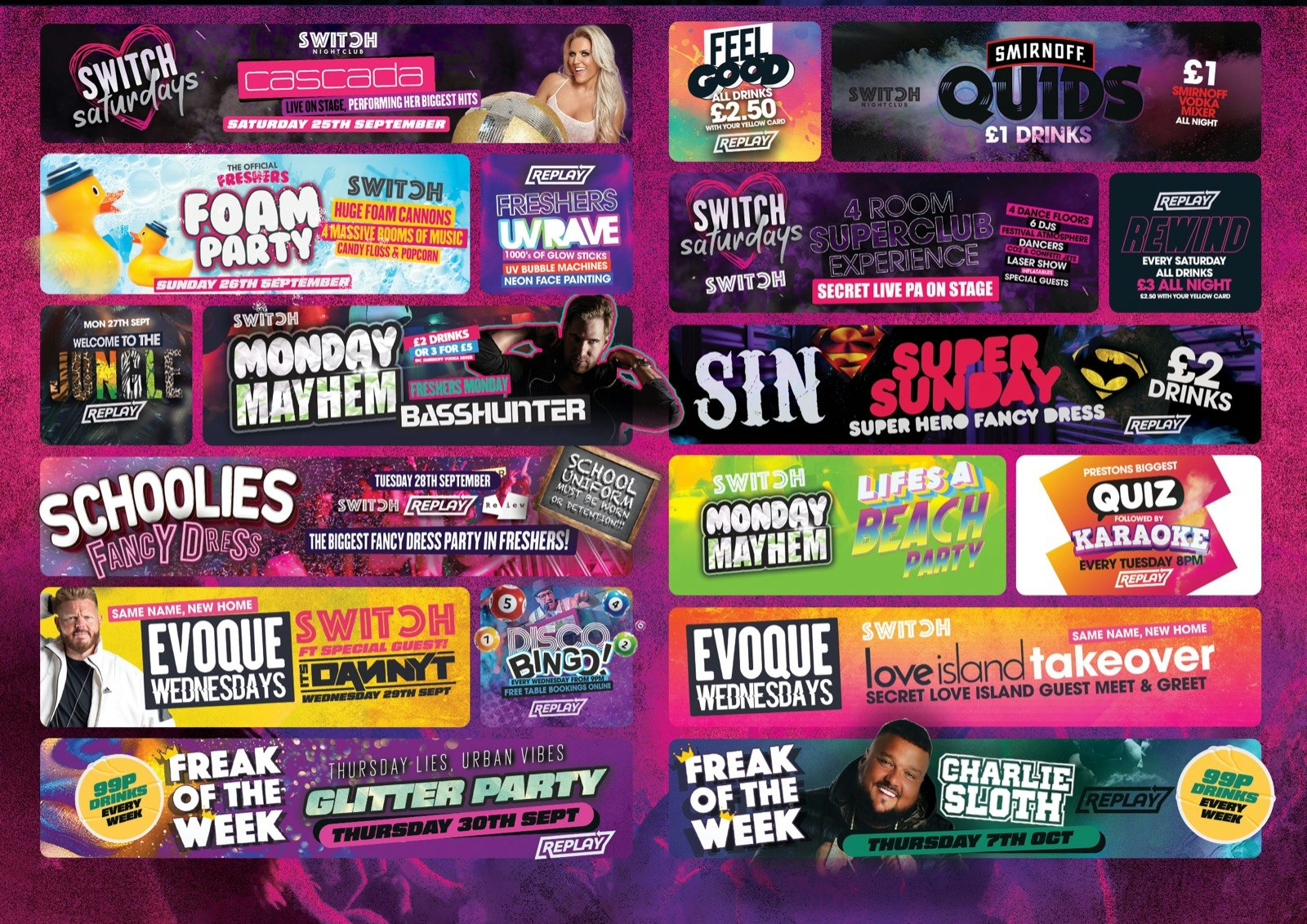 University Of Central Lancashire – Preston Freshers 2021 (UCLAN)