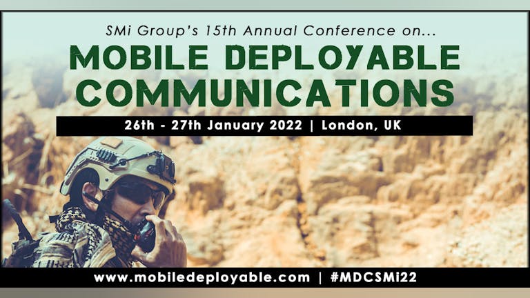Mobile Deployable Communications Conference 2022