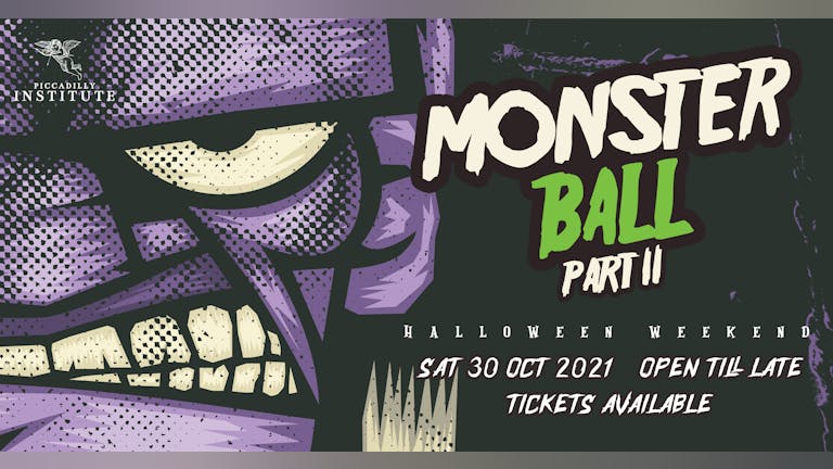 MONSTER BALL part II | Halloween at Piccadilly Institute | SATURDAY