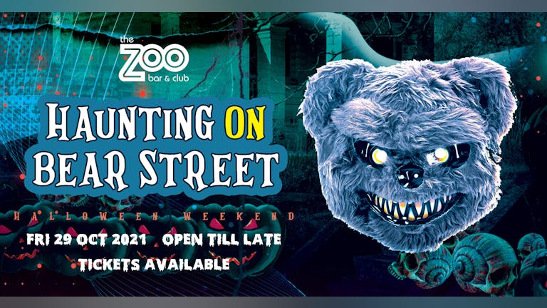 HAUNTING ON BEAR STREET | Halloween at Zoo Bar | Friday