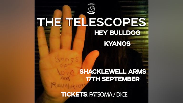 FBE Presents The Telescopes / Hey Bulldog