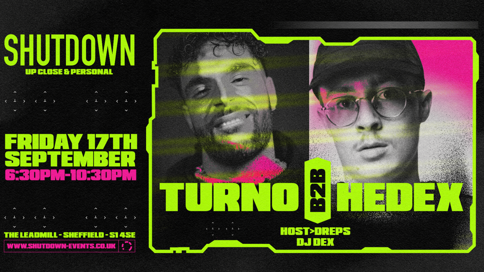 Shutdown Sheffield – Up Close & Personal