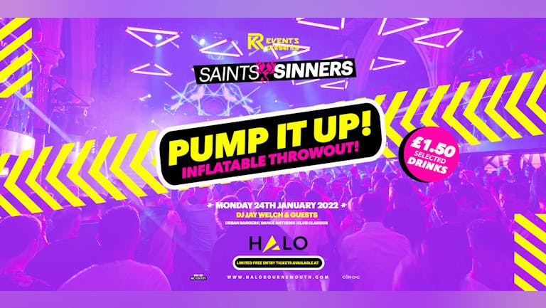 Saints & Sinners: PUMP IT UP!!