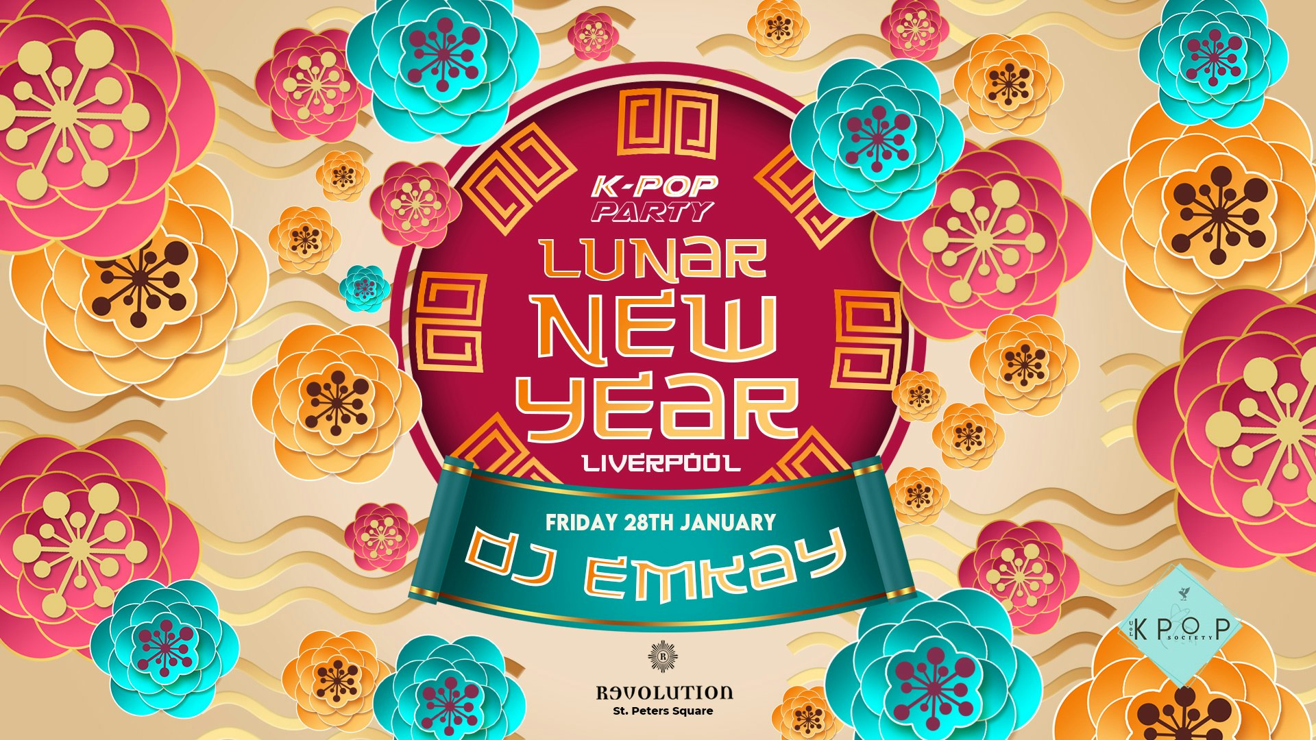 K-Pop Party Liverpool | Lunar New Year with DJ EMKAY – Friday 28th January
