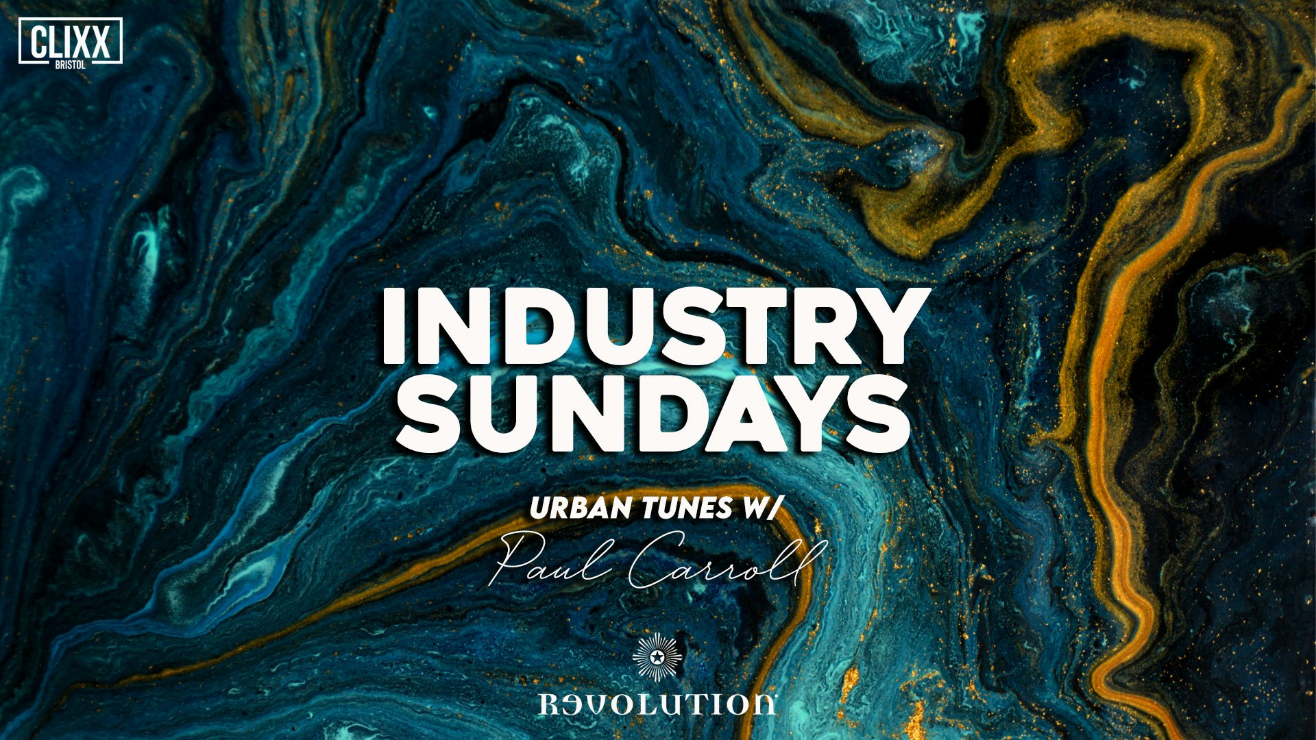 Industry Sundays – Urban Tunes w/ Paul Carroll – Limited FREE ENTRY Tickets