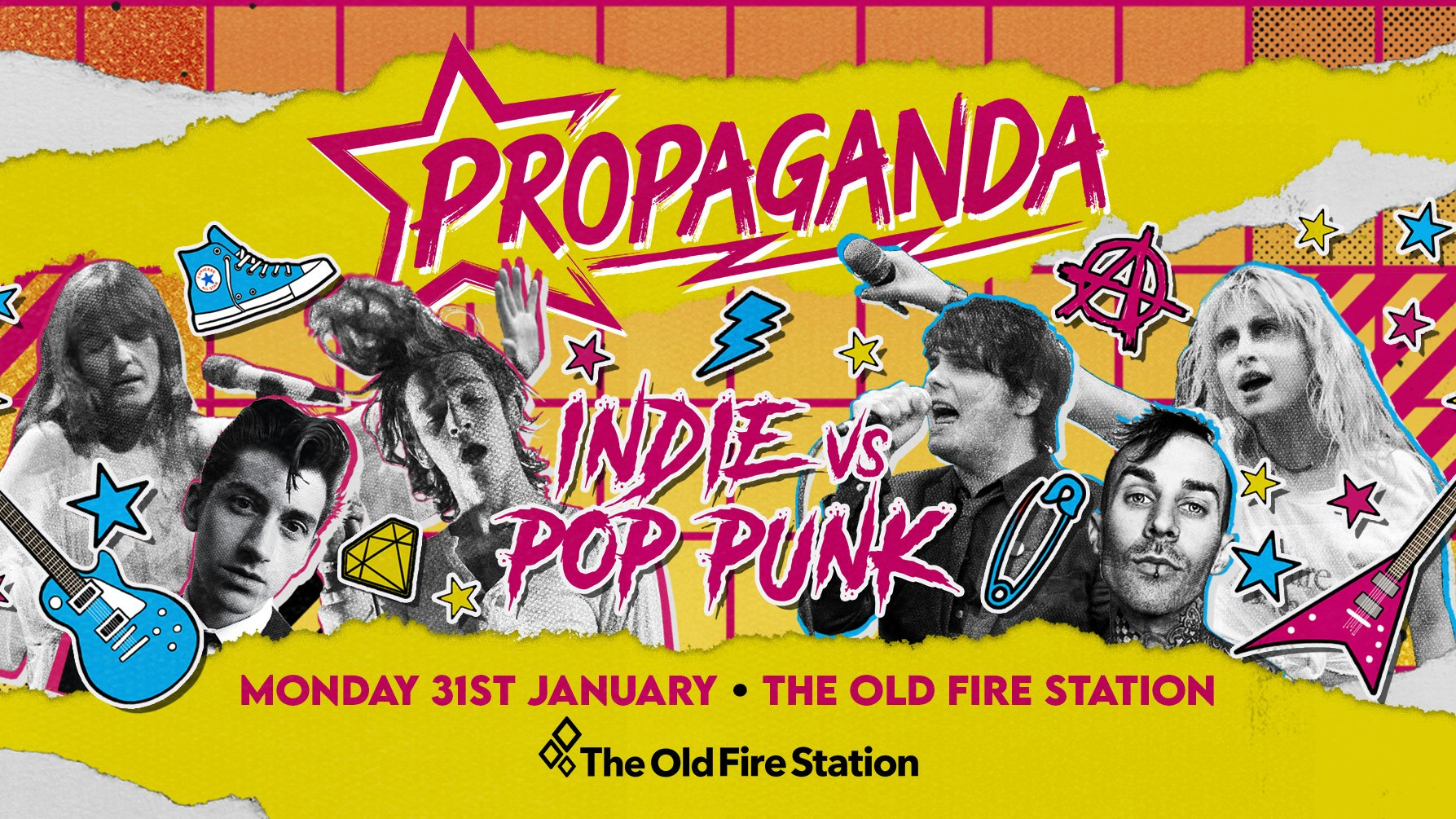Propaganda Bournemouth – Indie vs Pop-Punk Party!