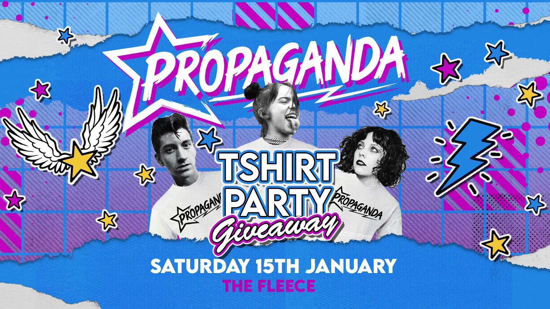 Propaganda Bristol – T-shirt Giveaway Party!