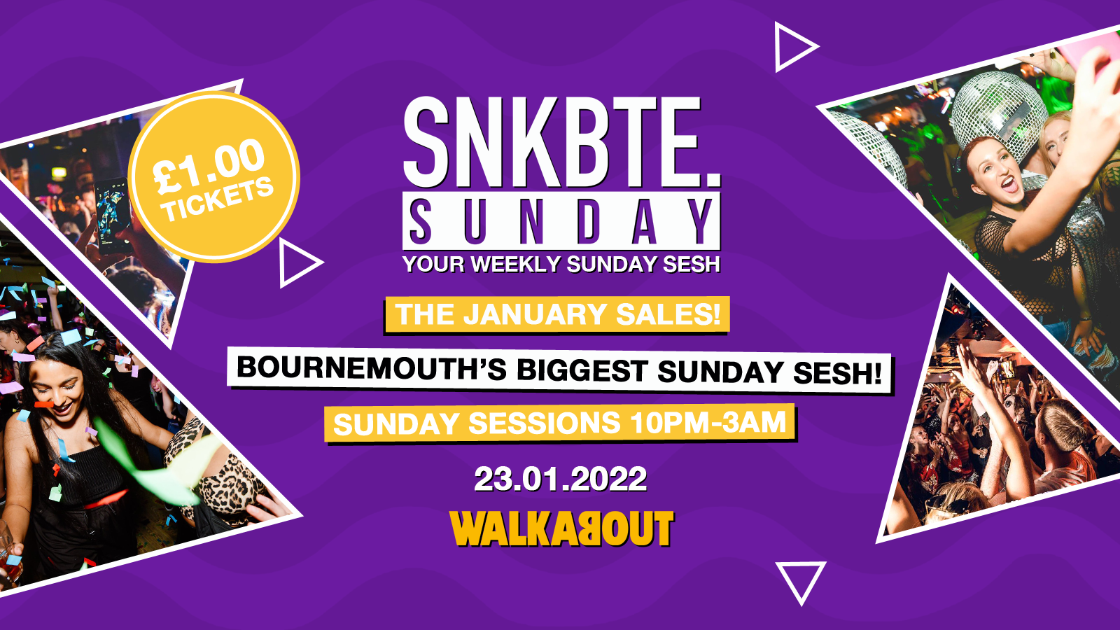 Snakebite Sundays @Walkabout // The January Sales!