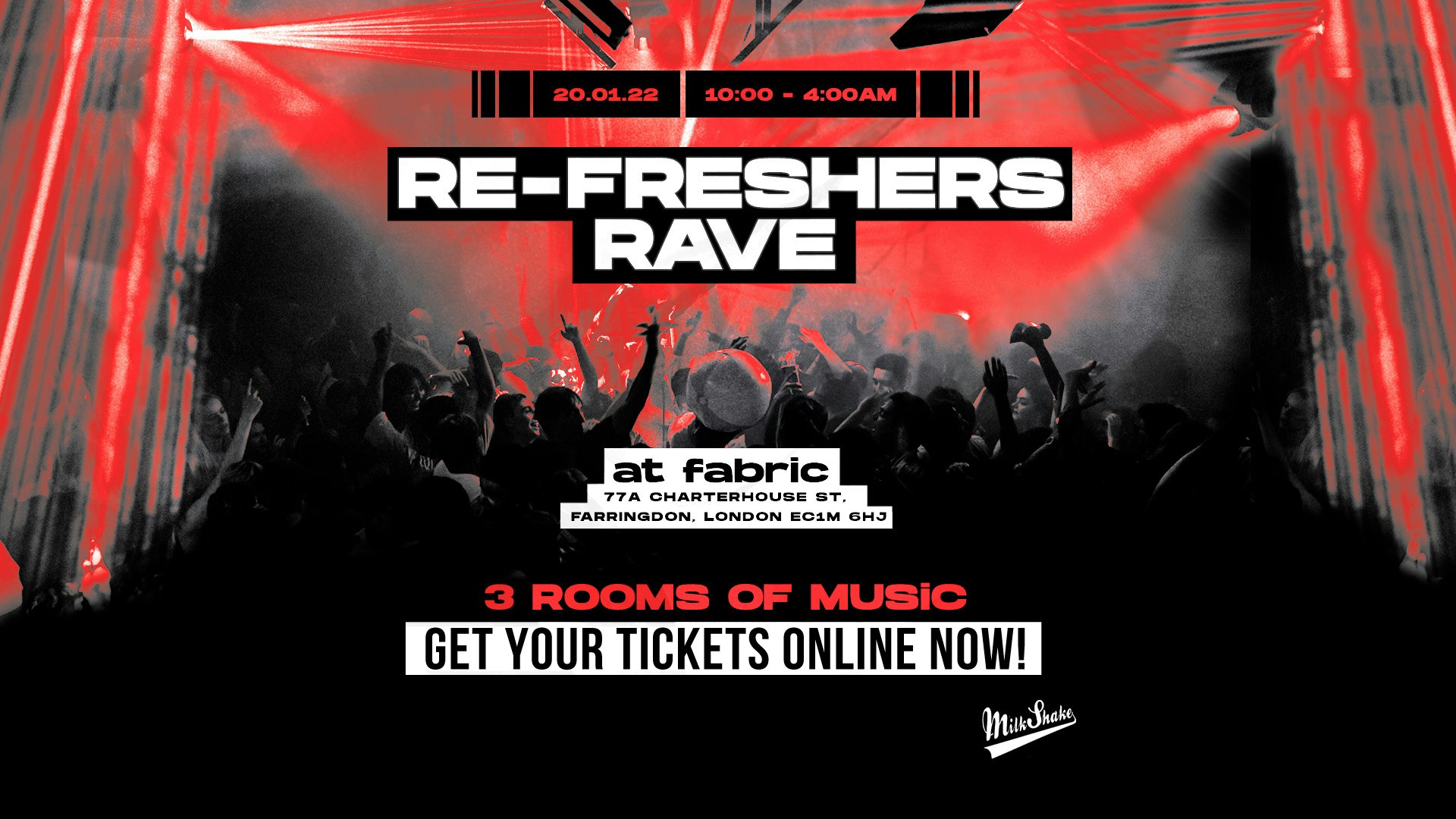 The RE-FRESHERS Rave 2022 ⚡️ @ FABRIC LONDON!